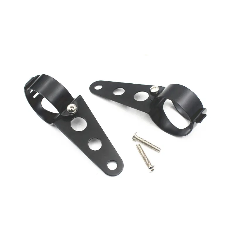 39mm-51mm Universal Motorcycle Headlight Mounting Bracket Fork Ears Adjuster Mount Clamp Holder For Chopper Bobber Cafe Racer |