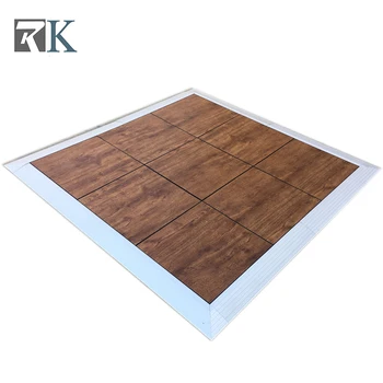 

Quickly assemble PVC dance floor plastic flooring systems for parties weddings