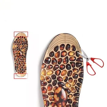 

Cobblestone Foot Massage Insoles Improve Blood Circulation Acupressure Point Insole For Older Men Women Feet Health Care 1Pair