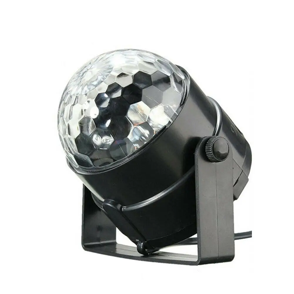 

RGB Crystal Stage Light 120 Degree Disco Party Stage Light Strobe RGB Crystal DJ olored Dance Lamp