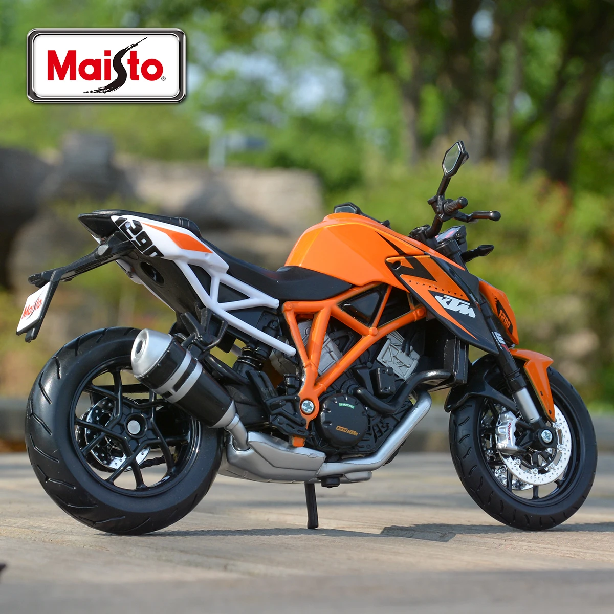 Maisto 1:12 KTM 1290 Super Duke R Orange Die Cast Vehicles Collectible Hobbies Motorcycle Model Toys 3