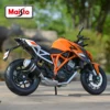 Maisto 1:12 KTM 1290 Super Duke R Orange Die Cast Vehicles Collectible Hobbies Motorcycle Model Toys 3