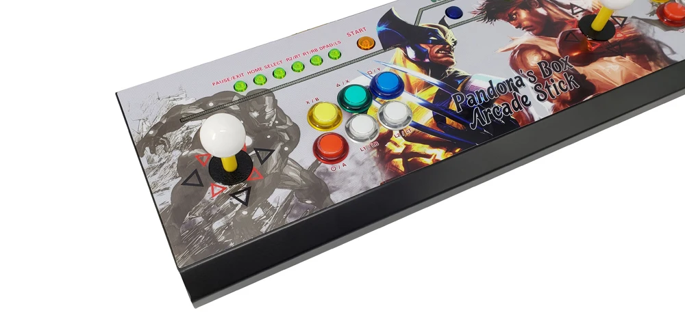 Самый классический дизайн DIY игровой автомат, 2500 В 1 Pandora's Box 9D бытовые мульти игровые консоли