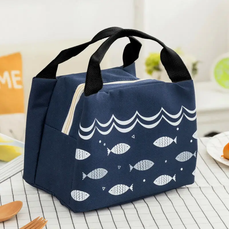Портативный Термоизолированный кулер Bento сумка для обедов Tote для пикника сумка для хранения сумки для обедов
