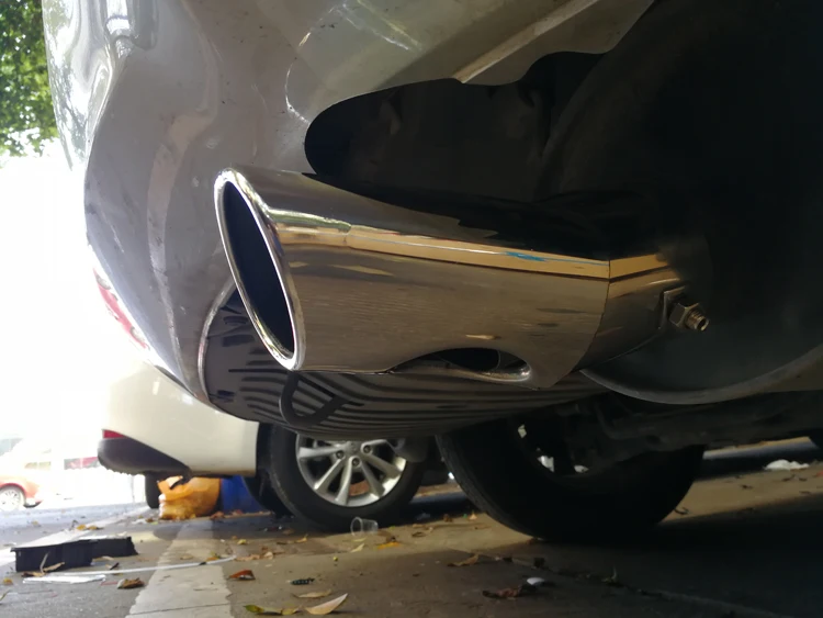 Cubierta de escape tubo de acero inoxidable Sport para honda accord Civic CR-V jazz integra