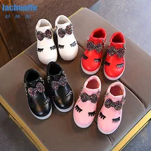 Спортивная обувь; Детские светящиеся Сникеры с батареей для девочек; слипоны с подсветкой; Уличная обувь с плюшевой подкладкой для подростков; сезон зима