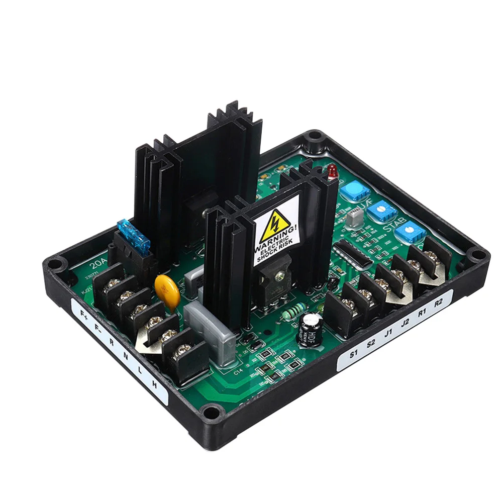 GAVR-20A практичные части генератора avr Инструмент Универсальный бесщеточный защита частоты автоматический стабилизатор напряжения