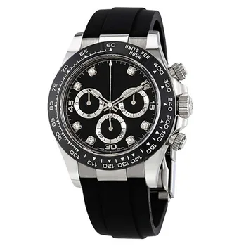 

designer watches New Style 18 colors AAA luxury day-tona Mens Watches Ceramic Bezel sapphire glass Folding Clasp Male All 3 Dial