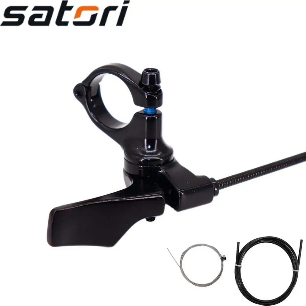 Satori Dropper Seatpost Lever Switch with Full Set Cable and Hose Southpaw Remote Control Seat Post | Спорт и развлечения