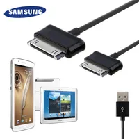 Samsung galaxy tab 2 3 Nota P1000 P3100 P3110 P5100 P5110 P7300 P7310 P7500 P7510 N8000 USB cargador de Cable de datos de carga de Cable