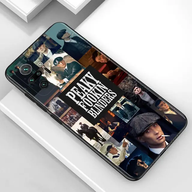 Phone case For Redmi Note 10 Pro Max 9 9s 9t 8t 7 Cover Soft Funda for Redmi K40 Plus 9A 9C 9T Coque Peaky Blinders B09