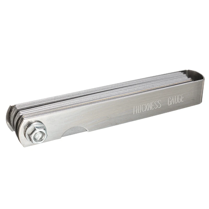 32 Blade Feeler Gauge Imperial Metric Guitar String Height Tool Multifunctional Guitar Measuring Tool