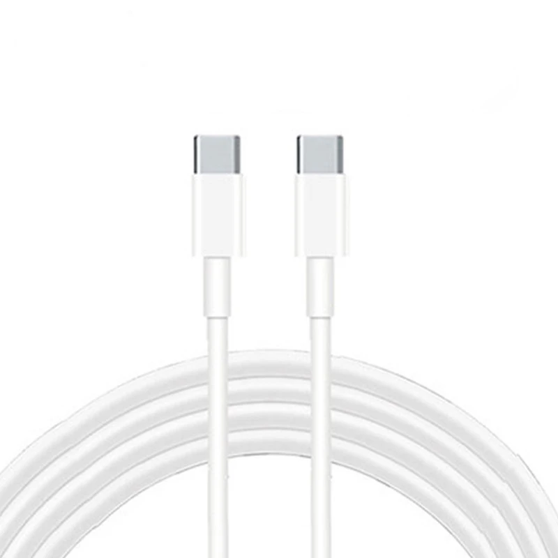 18 Вт 3 А USB C кабель для освещения samsung huawei Xiaomi 1 м 2 м usb type C to type C кабель для быстрой зарядки PD кабель Адаптер C к C