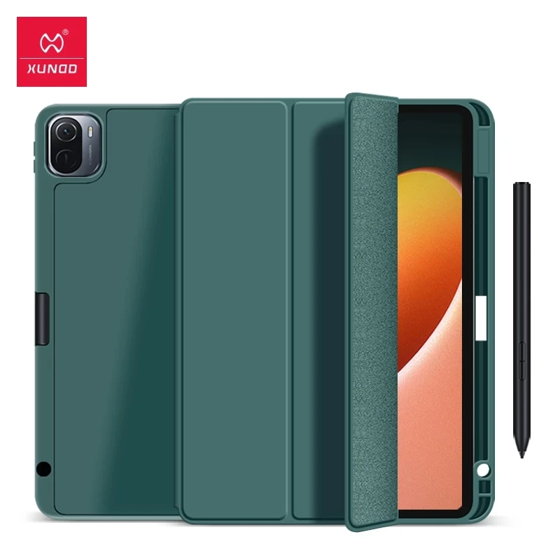 Чехол для Xiaomi Pad 5 Pro защитный чехол планшета Xundd Mi MiPad кожаный смарт-чехол с