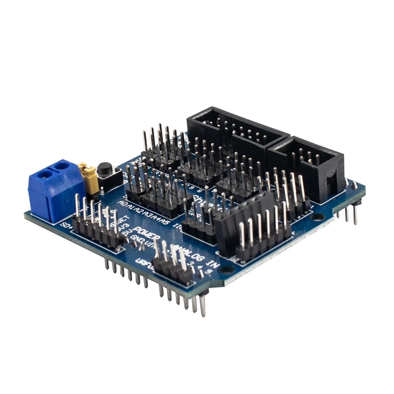 V5.0 Датчик Щит Плата расширения для arduino электронные строительные блоки робот аксессуары Датчик Щит V5 Плата расширения