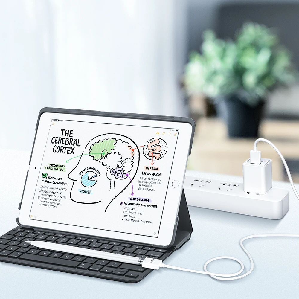 KISSCASE 1 м USB кабель для быстрой зарядки Apple Pencil Дата шнур мужчин и женщин удлинитель