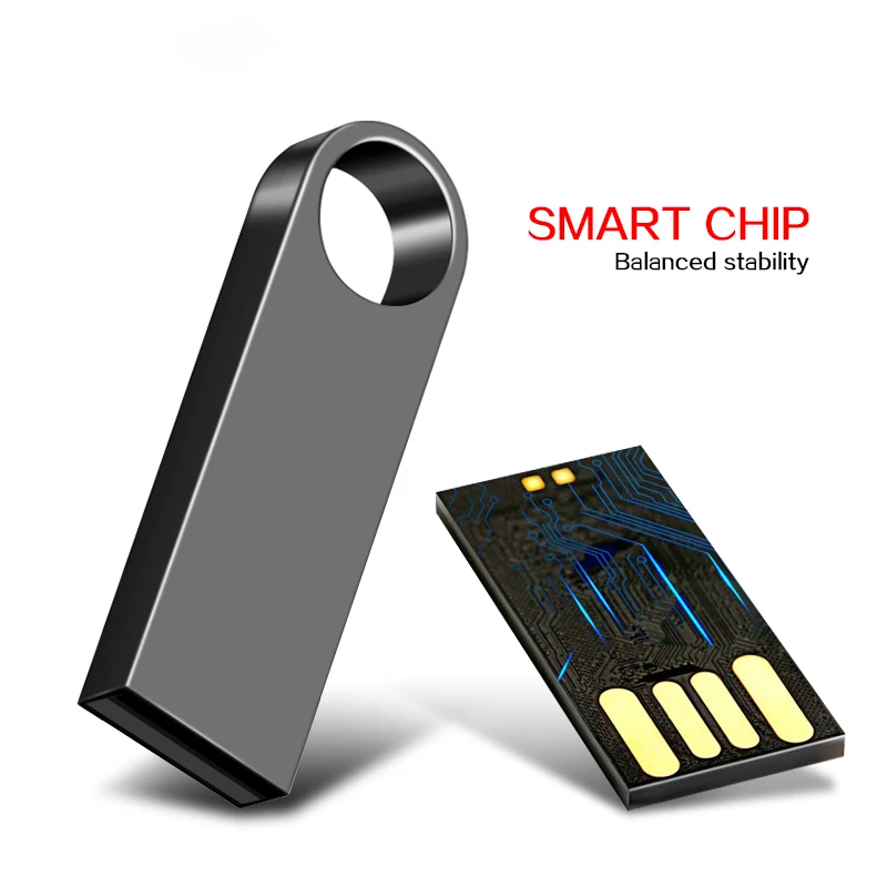 Usb флеш накопитель 4 ГБ 8 16 32 64 металлический usb карта памяти 128 ГБ|USB