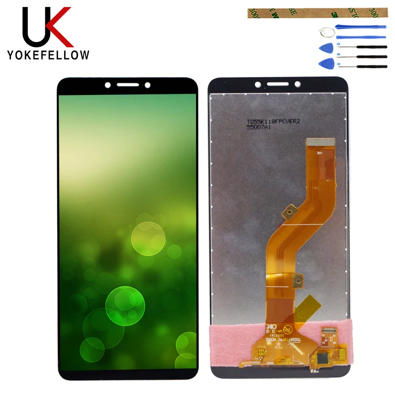 

Wei New LCD Display For Itel P13 LCD Screen With Touch Screen Sensor Assembly