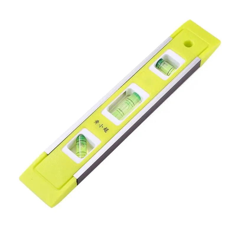 9 inch Magnetic Torpedo Level 3 Vials Spirit Bubble Level Measuring Tool