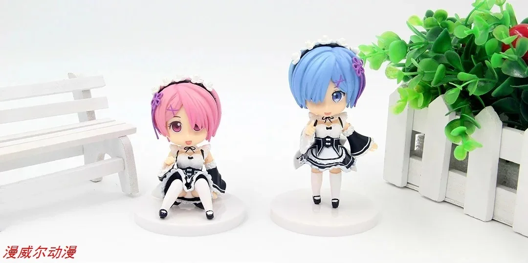 Zero-Based a Different World Life REM Ram REM Maid Милая глиняная капсула, набор для гаража