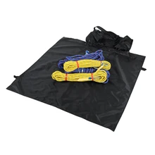 Сверхлегкий скалолазание спасательная веревка шнур сумка для переноски наземный коврик+ веревочная щетка