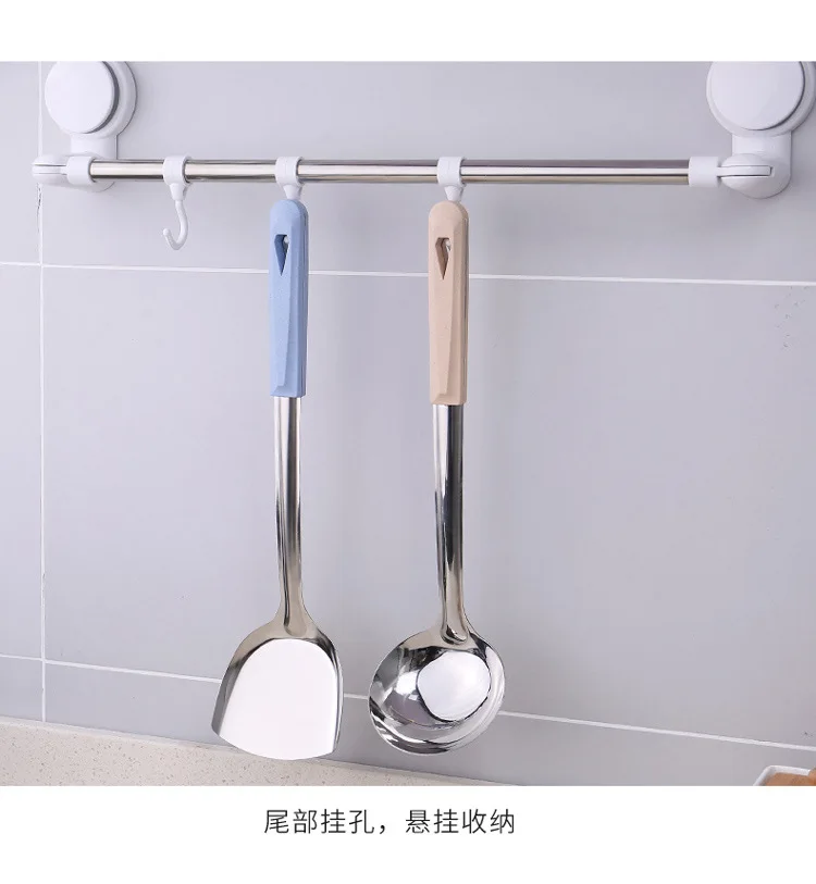 Ladel Set Spatula Ladel Dishes Spoon Household Insulated Small Straw Stainless Steel Ladel Kitchen Cooking Spatula Set