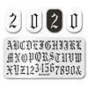 Nail Stamp MouTeen036 Coordinate Letter Bar Code Number Nail Stamping Plates Manicure Set For Nail Art Stamp 5