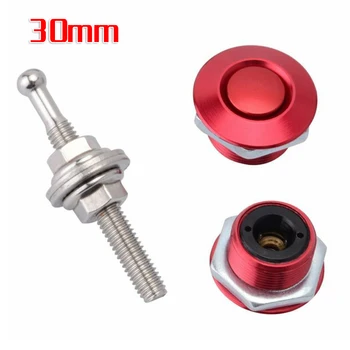 

2Pcs Bonnet Lock Quick Release Hood Pins Bumper Aluminum alloy For cars