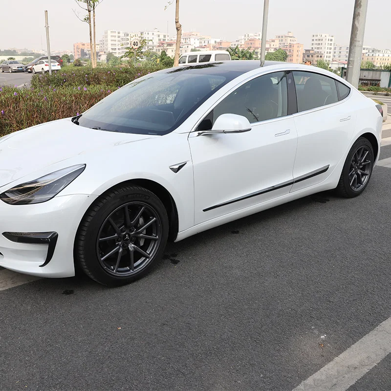 Stainless steel Body trim for Tesla model 3 accessories/car accessories model 3 tesla three tesla model3 accessoires tesla 3