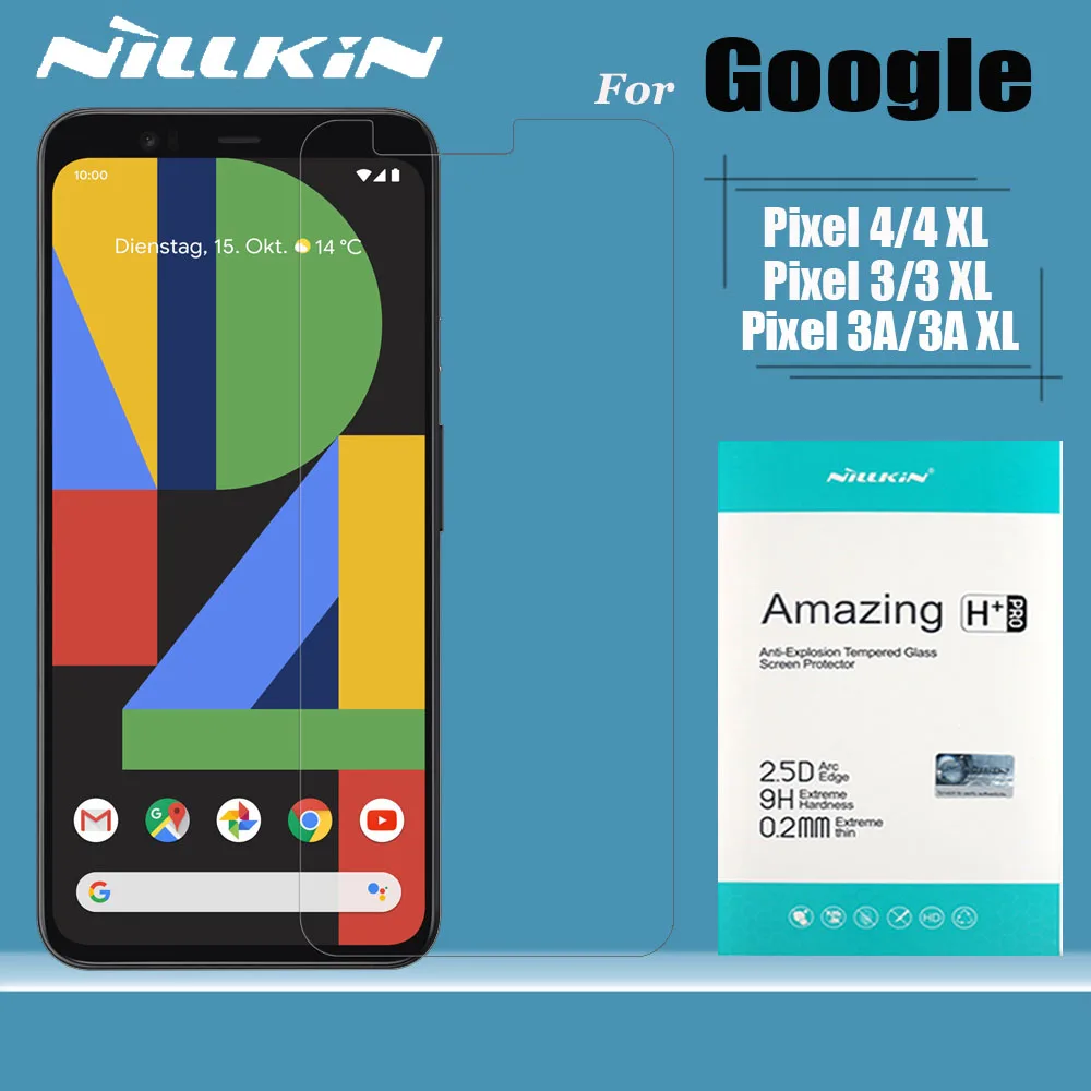 Nillkin для Google Pixel 4 3A 3 XL закаленное стекло для защиты экрана 9H жесткое прозрачное Защитное стекло для Goolge Pixel 4 XL