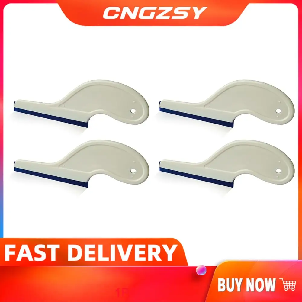 

4PCS Vinyl Film Wrapping Rubber Blade Squeegee Car Window Water Wipe Cleaning Scraper Auto Tint Snow Shovel Wash Tools B16