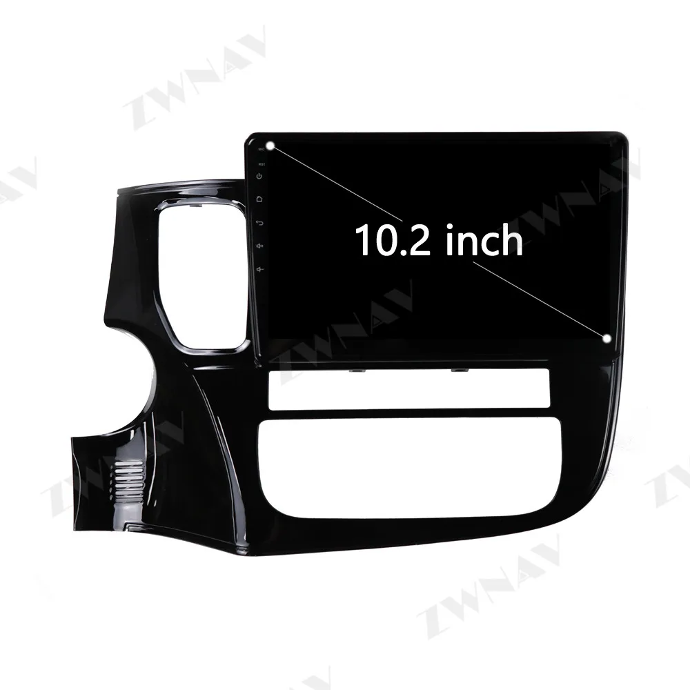 Cheap Android 9 Built in 4G SIM card Car GPS navigation For Mitsubishi OUTLANDER 2014+ Multimedia player head unit radio tape recorder 6