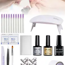 Профессиональный набор для наращивания ногтей из стекловолокна, набор для ремонта волокон для наращивания ногтей, советы для наращивания ногтей, маникюрный салонный инструмент, косметический макияж