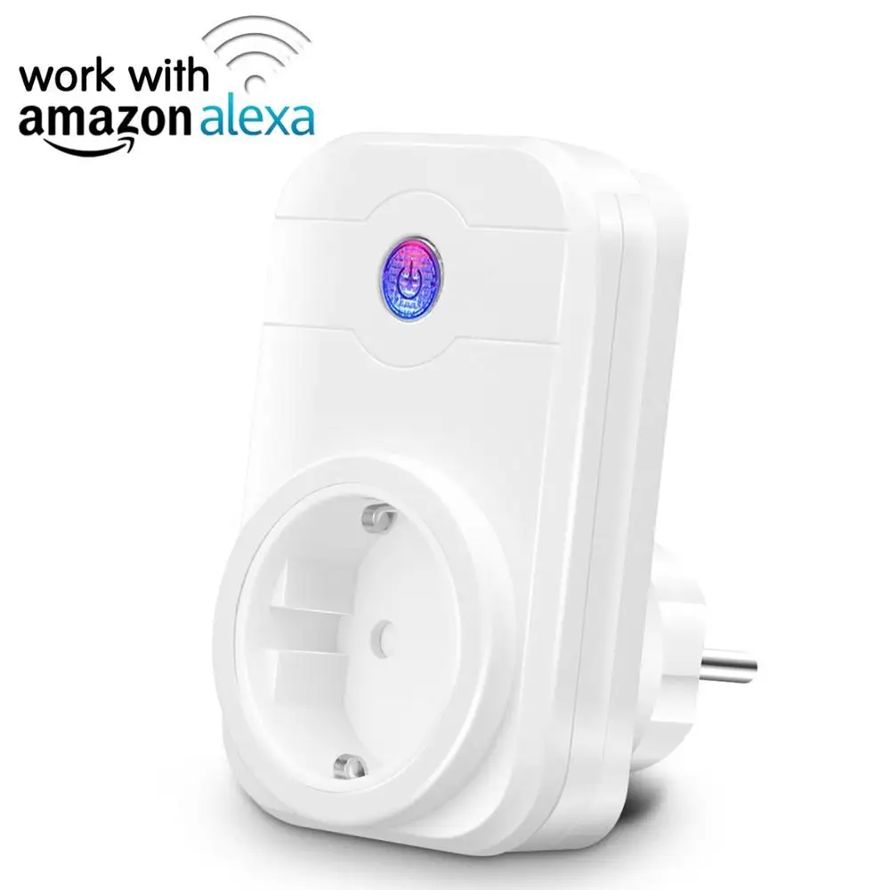 Умная вилка Wi-Fi разъём адаптера питания ЕС/США/Великобритания/AU выход Дистанционное Голосовое управление домашний комплект для Amazon Echo Alexa Google Home Assistant