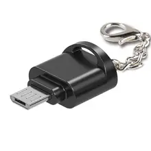 Novo quente mini leitor de cartão do telefone móvel usb micro sd tf leitor de cartão de memória otg adaptador usb 3.1 leitor de cartão alta quailty