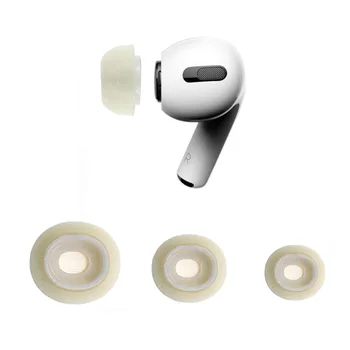 

1Pair Sponge Silicone Air Foam Ear Tips Buds For Apple Airpods Pro Headphones Accessories Replacement Earphone Ear Buds Earbud