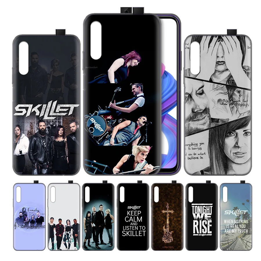 

Silicone Case Cover for Huawei Honor 8X 8C 8A 8S 9X 10 20 20i V20 Play Y5 Y7 Y9 Lite Pro Prime 2019 Nova 4e Skillet rock