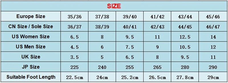 假法码共码EU35-46