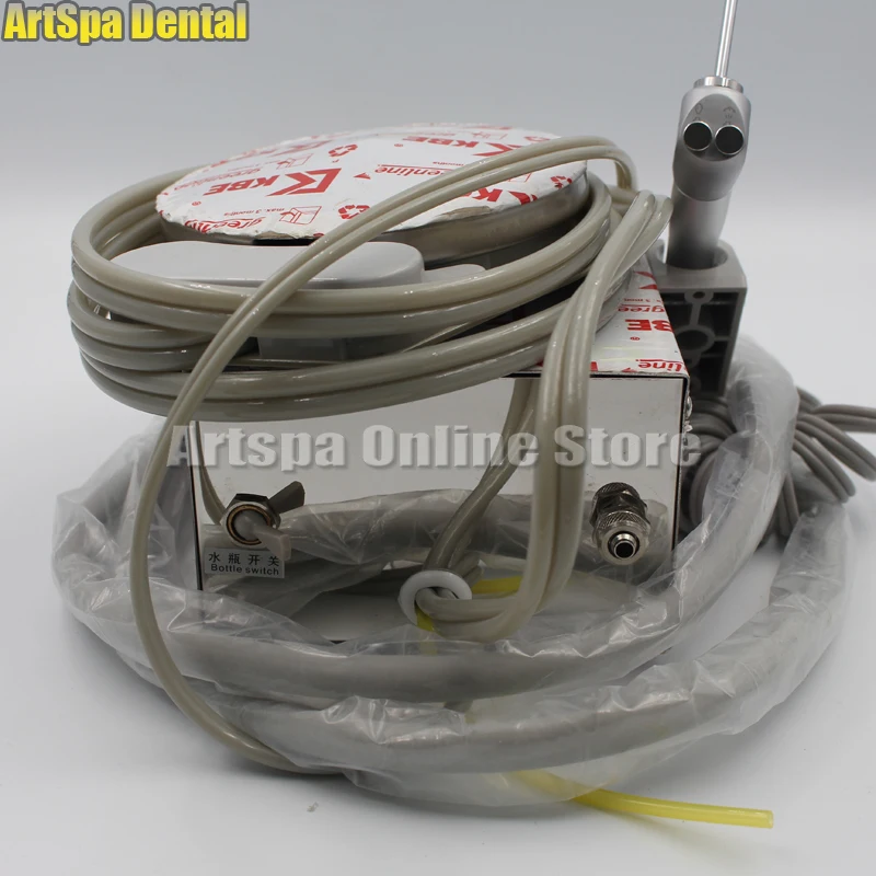 good quality Dental Lab Aluminum alloy Portable one Turbine Unit Air Compressor 3 way straw for den