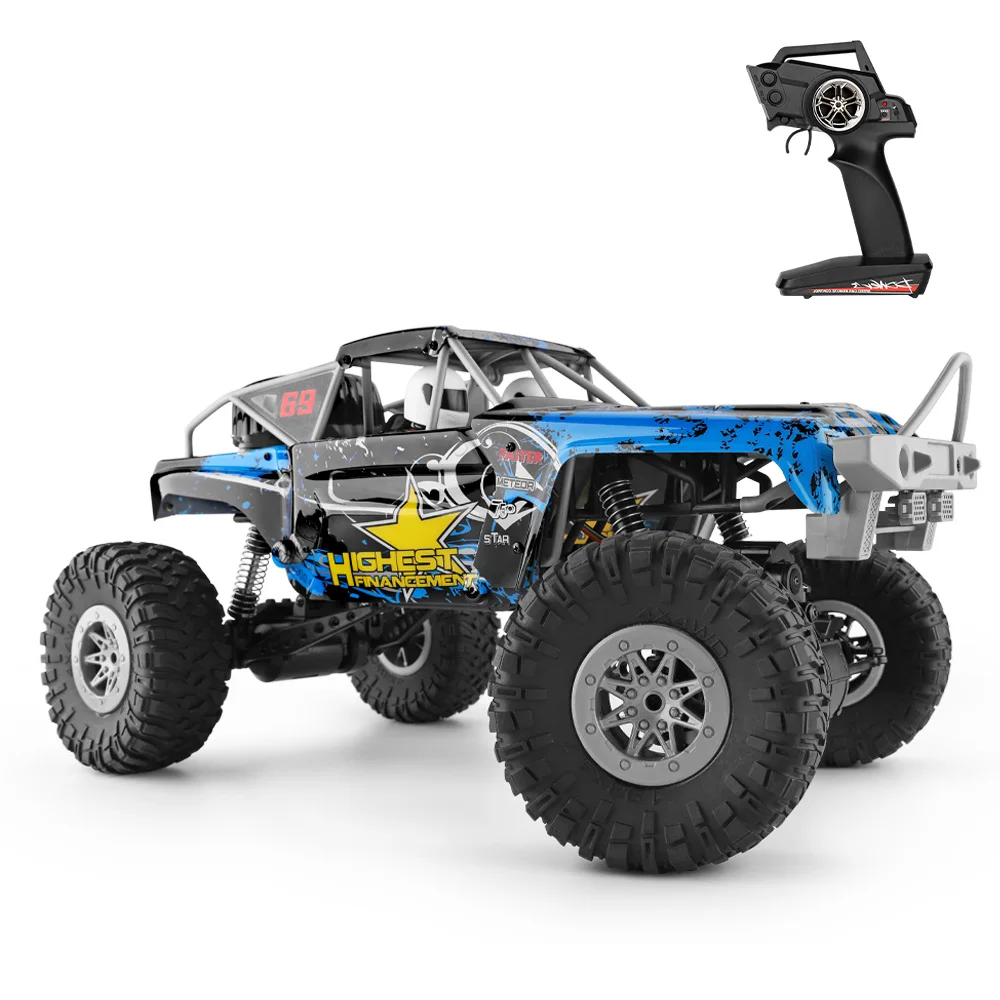 Wltoys 104310 40 минут Время работы RC автомобиль 1/10 восхождение автомобиля 4WD двойной мотор RC багги внедорожник 2,4G дистанционное управление Управление автомобиль игрушка в подарок