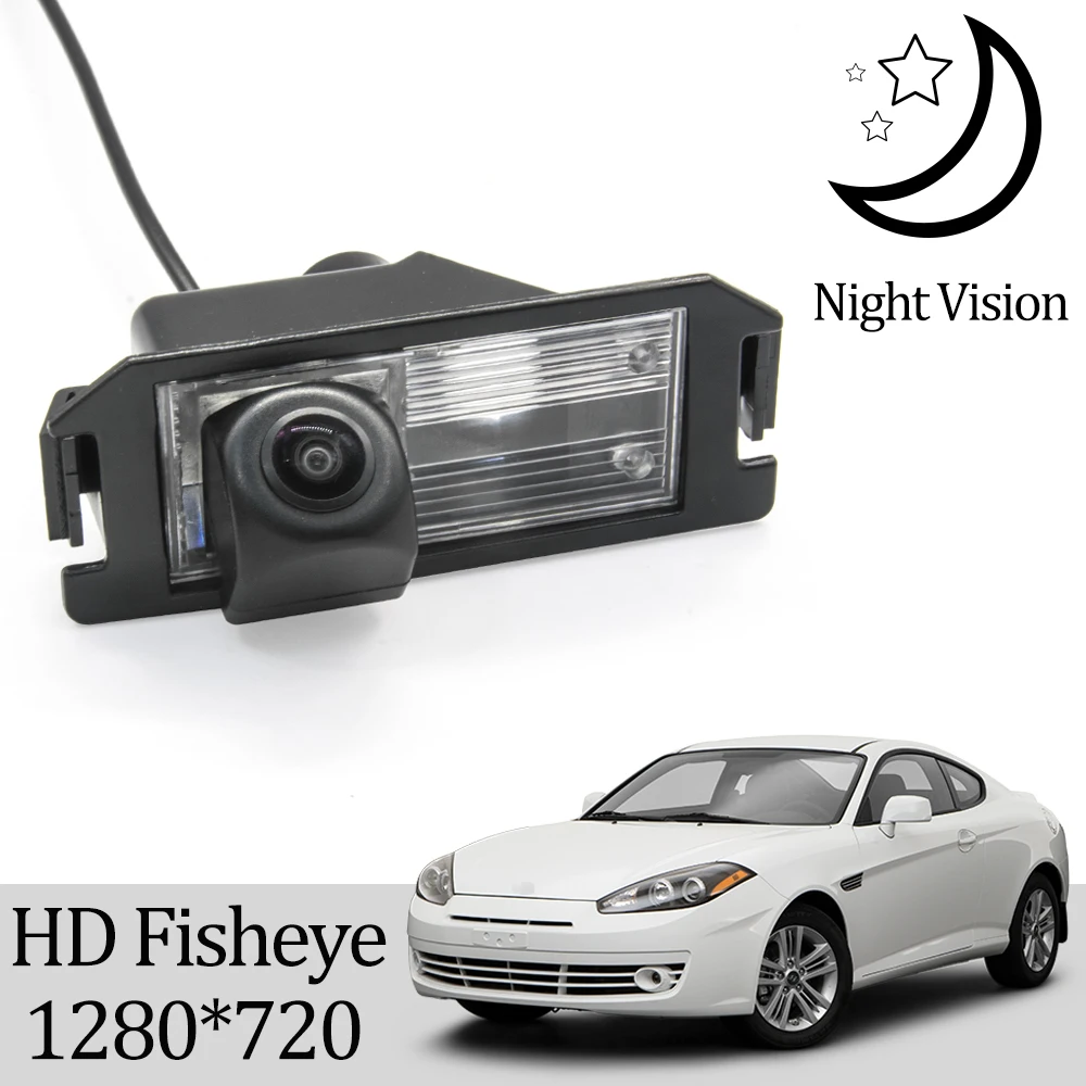 Камера заднего вида Owtosin HD 1280*720 рыбий глаз для Hyundai Tiburon/ruimi/Hyundai Coupe 2002-2008