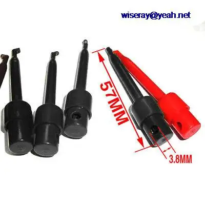 

DHL/EMS 500PCS 57MM Grabbers Probes SMD IC Hook Test Clip Cable Welding-A8
