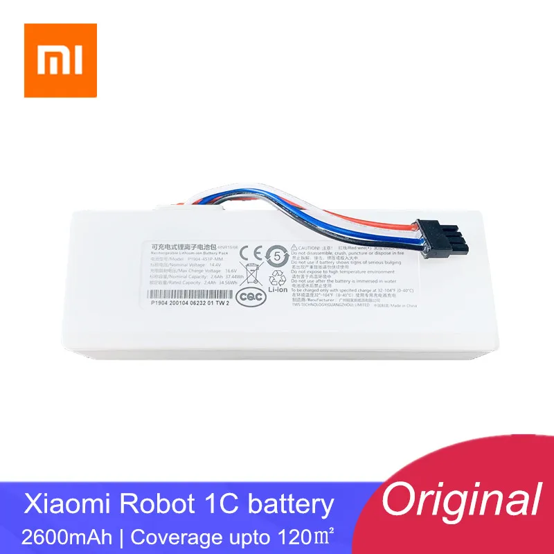 Original Battery for Xiaomi Robot Vacuum Mop 1C Cleaner Mijia STYTJ01ZHM  Dustbin Wheel|Vacuum Cleaner Parts| - AliExpress