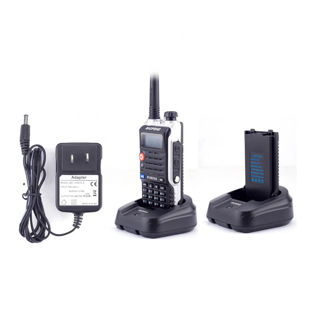 Baofeng-BF-UVB2PLUS Walkie Talkie dmr 10 Вт VHF/UHF двухдиапазонный 136-174/400-520 МГц двухстороннее fm-радио рации рация баофенг