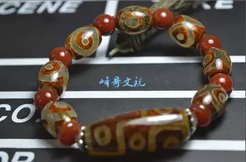 

Natural Dzi Bracelet for men women bracelets jade beads bracelet jade Tibet Dzi Bracelet