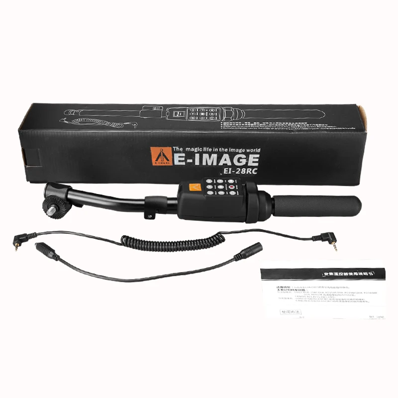 Câmera de Vídeo Lidar com Câmera Ei-28rc para Sony E-image Canon Tripé Zoom Filmadora Controle Remoto Alça dv - Image 5