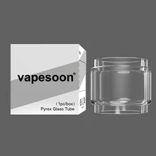 3 шт стеклянная трубка для THC Таурен один RTA 24 мм диаметр 2 мл/4,5 мл емкость