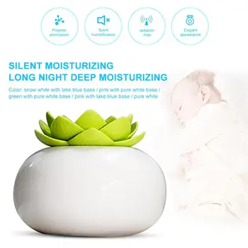 

Ceramic Portable Creative Ultrasonic Humidifier Aroma Diffuser Air Purifier Dry-Fire Protection Health Care Bedroom Yoga