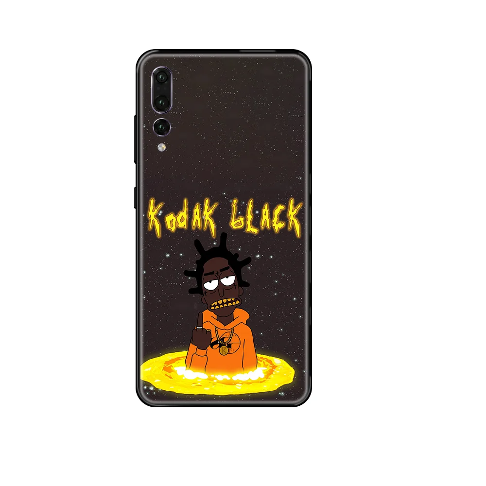 kodak black rap singer Phone case For Huawei P 8 10 20 30 Smart Plus 2019 Z Lite Pro 2017 2019 black silicone funda art prime
