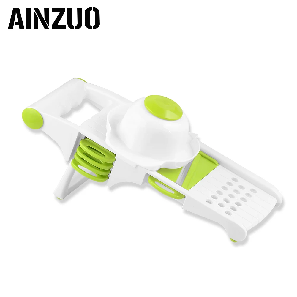 AINZUO Manual Vegetable Cutter Fruit Slicer Economical Fruit Vegetable Grater Kitchen Tool Easy-use Multi-functional Grater